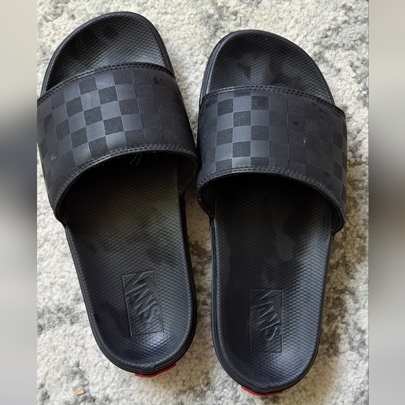 Vans checkerboard La costa slide-on sandals Size 7 - Picture 5 of 7